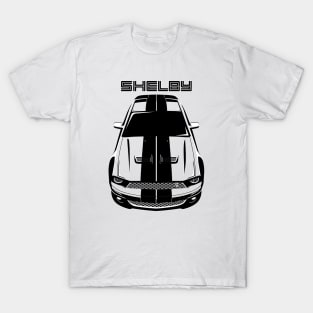 Ford Mustang Shelby GT500 2007-2009 - Black Stripes T-Shirt